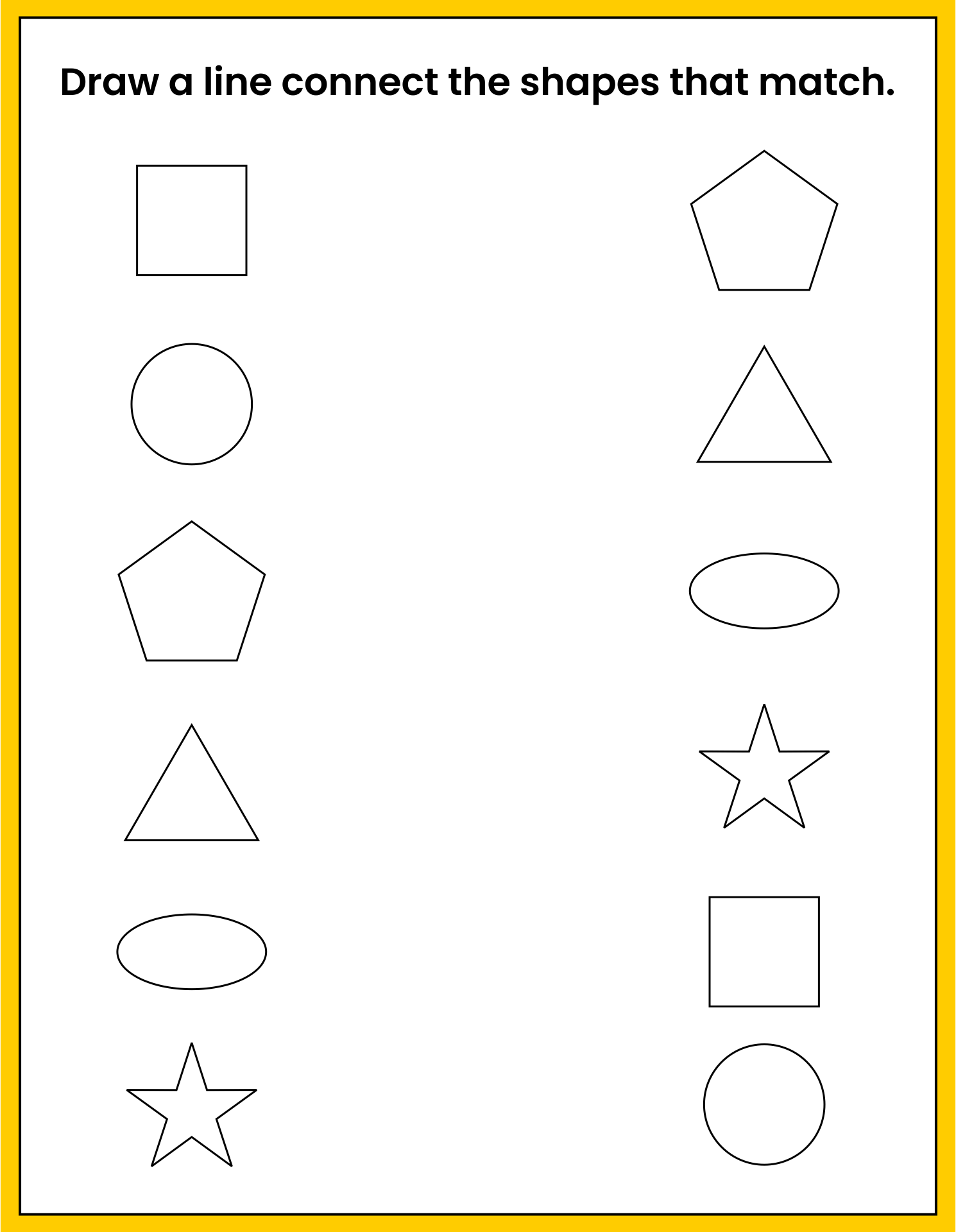 3 Year Old Preschool Worksheets 3 Year Old Worksheets Shape Tracing 