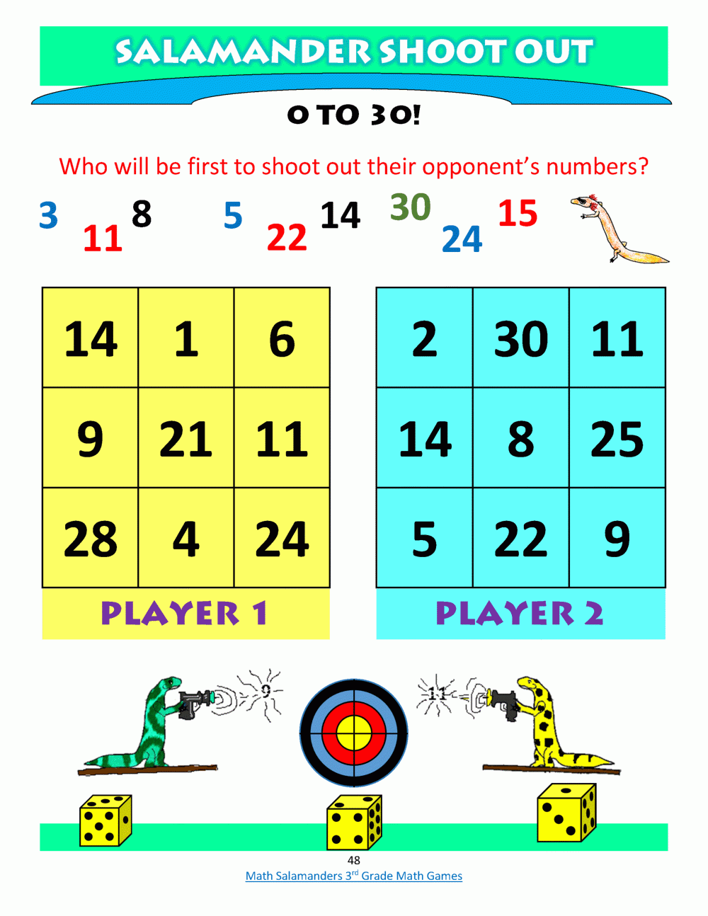 3rd Grade Math Games Booklet 3rd Grade Math Games Booklet