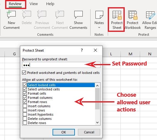 4 Best Methods To Lock Cells In Excel Worksheets Library
