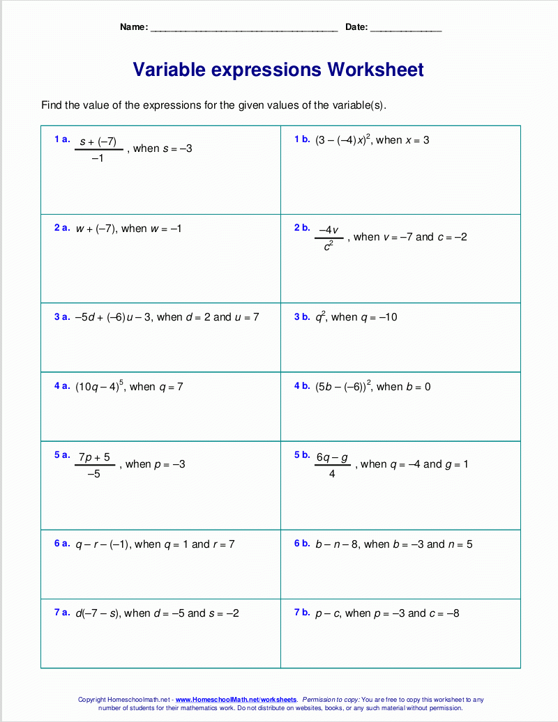 50 Evaluating Functions Worksheet Pdf Chessmuseum Template Library