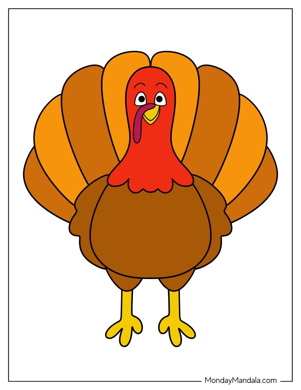 62 Turkey Templates Free PDF Printables 
