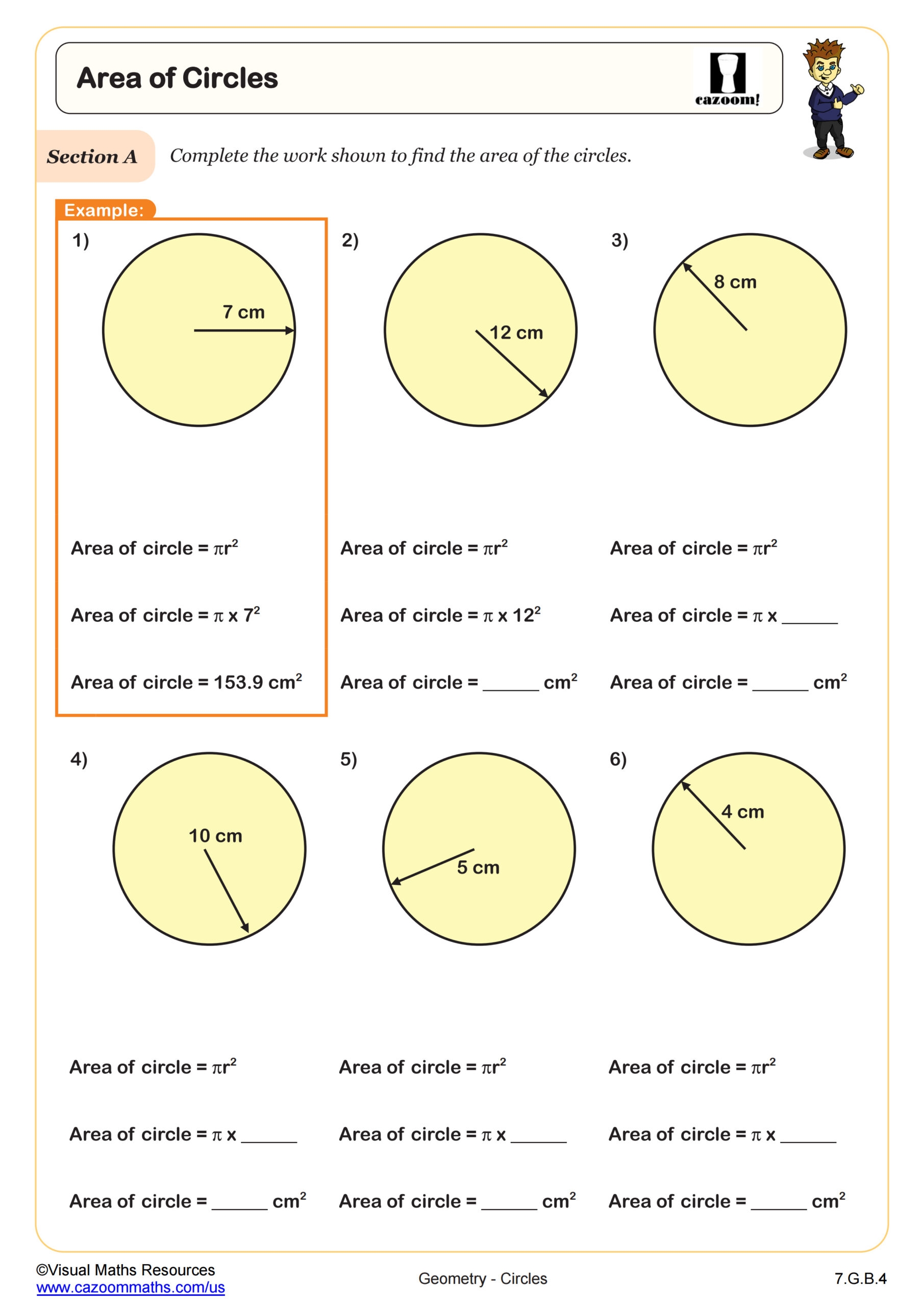 7th Grade Math Packet 1 Worksheets Library