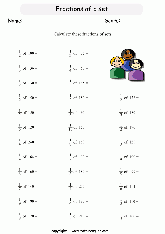 Addition Class 4 Maths Worksheet Printable Primary Math Worksheet For 