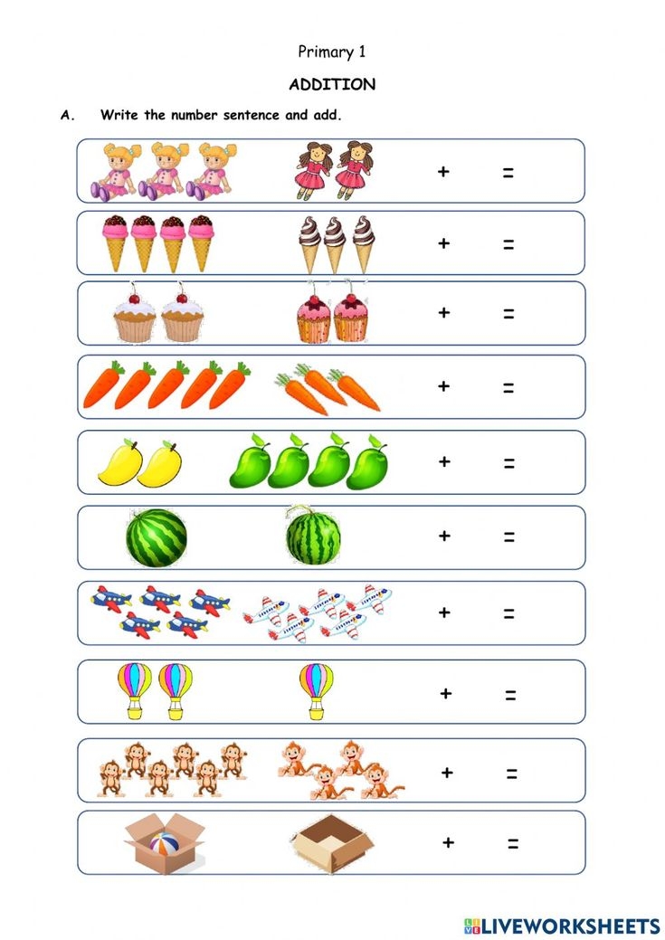 Addition Worksheets Grade 1 Dev onallcylinders