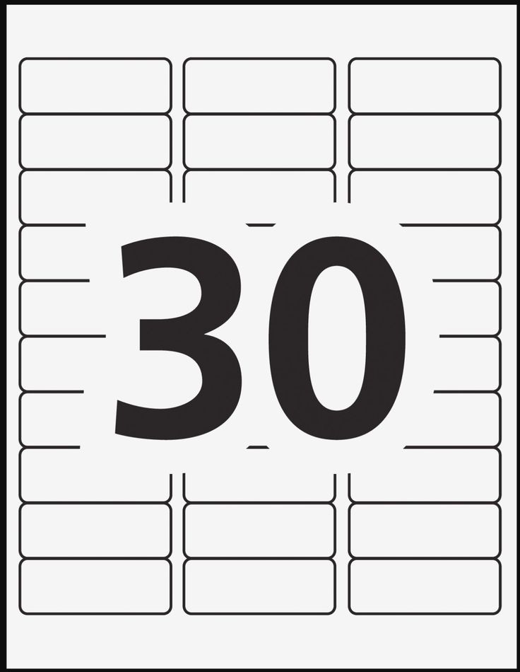 Address Label Template FREE Printable Printable Labels