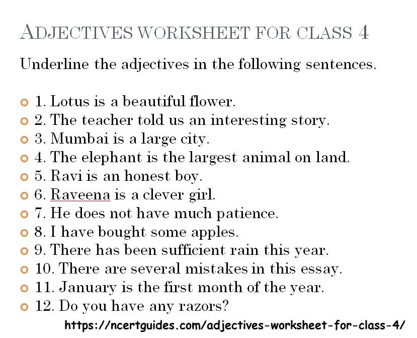 Adjective Worksheet For Class Good Quality Brunofuga adv br