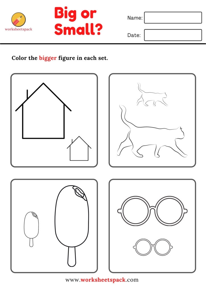 Big Or Small ESL Worksheet By Victoriascotta Worksheets Library