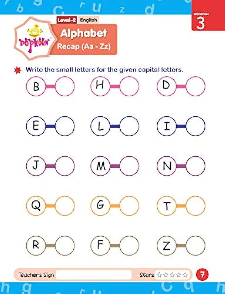 Buy Sr KG English Worksheets Book Online At Low Prices In India 