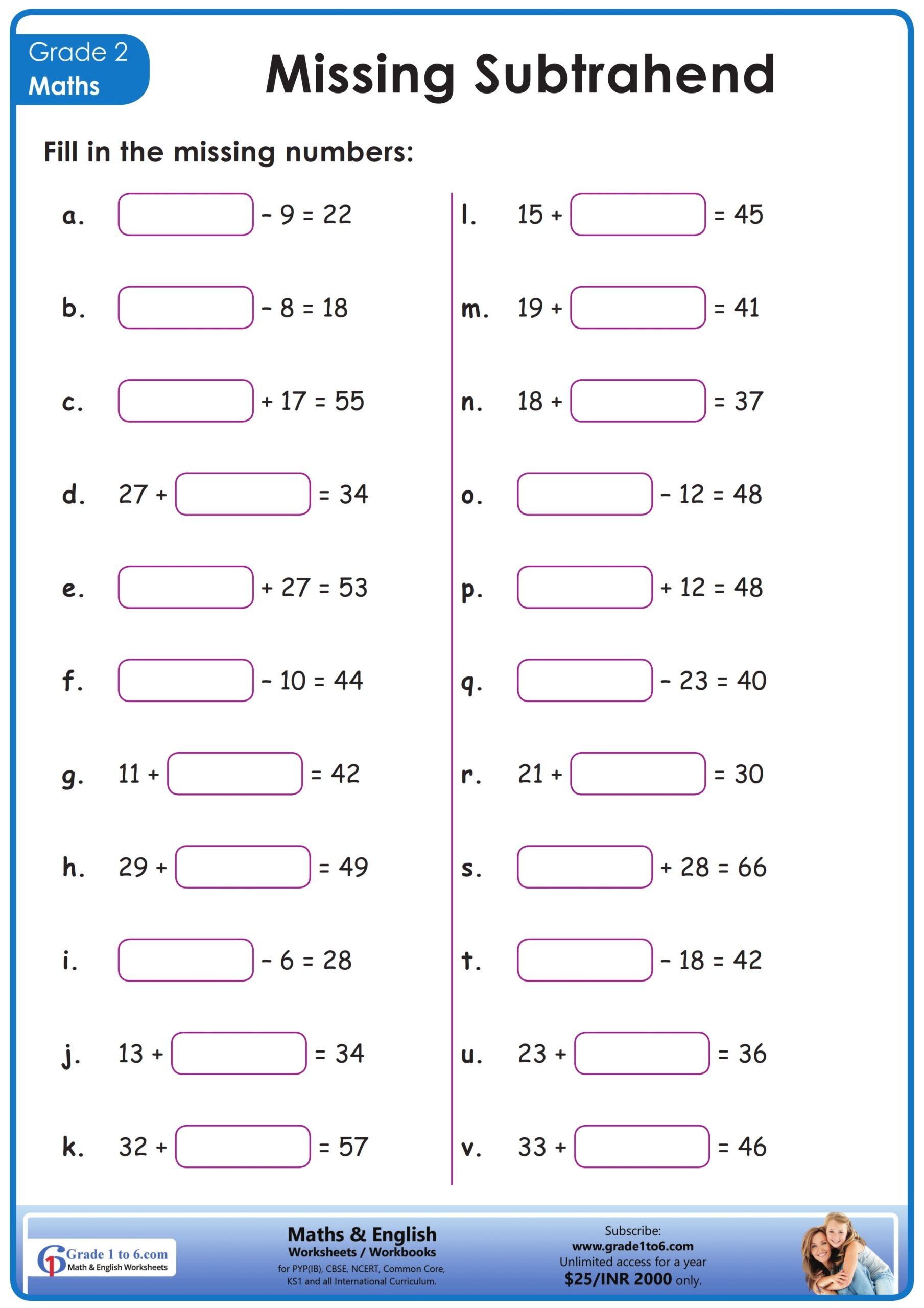 CBSE Class 2 Maths Practice Worksheets 139 Multiplication And