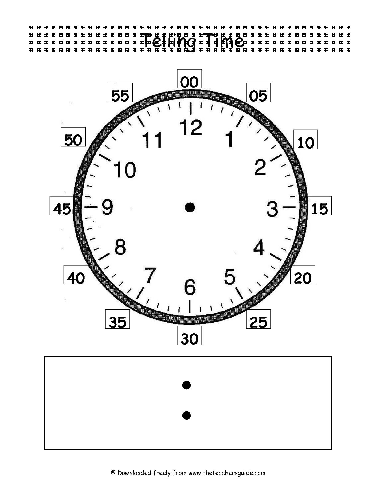 Clock Time Time ClockColoring Clock Telling TimeGames 2 Clock
