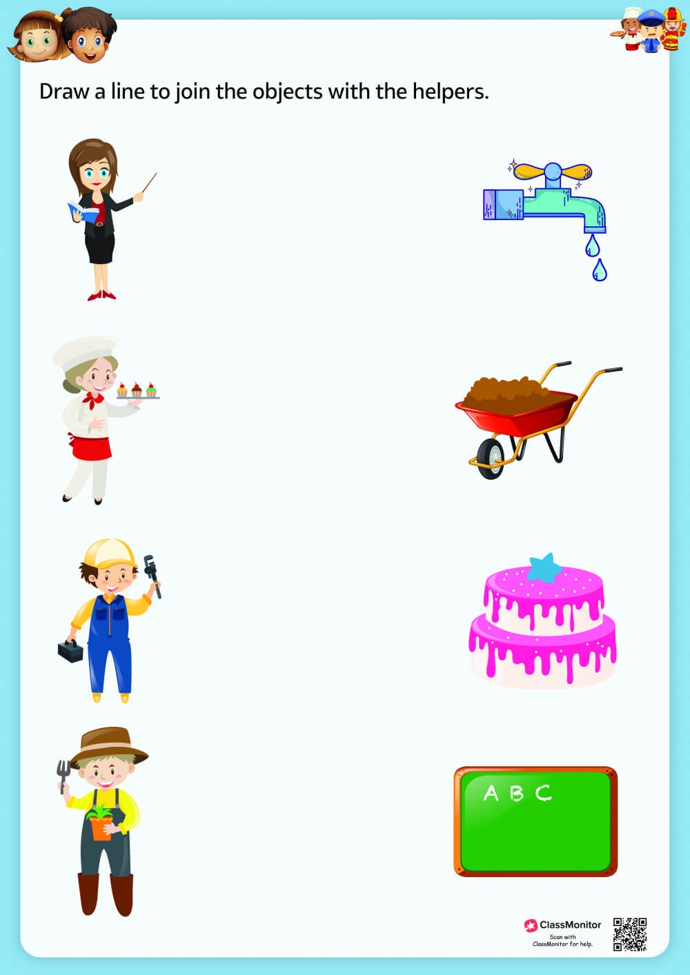 Community Helpers Worksheets 99Worksheets Worksheets Library