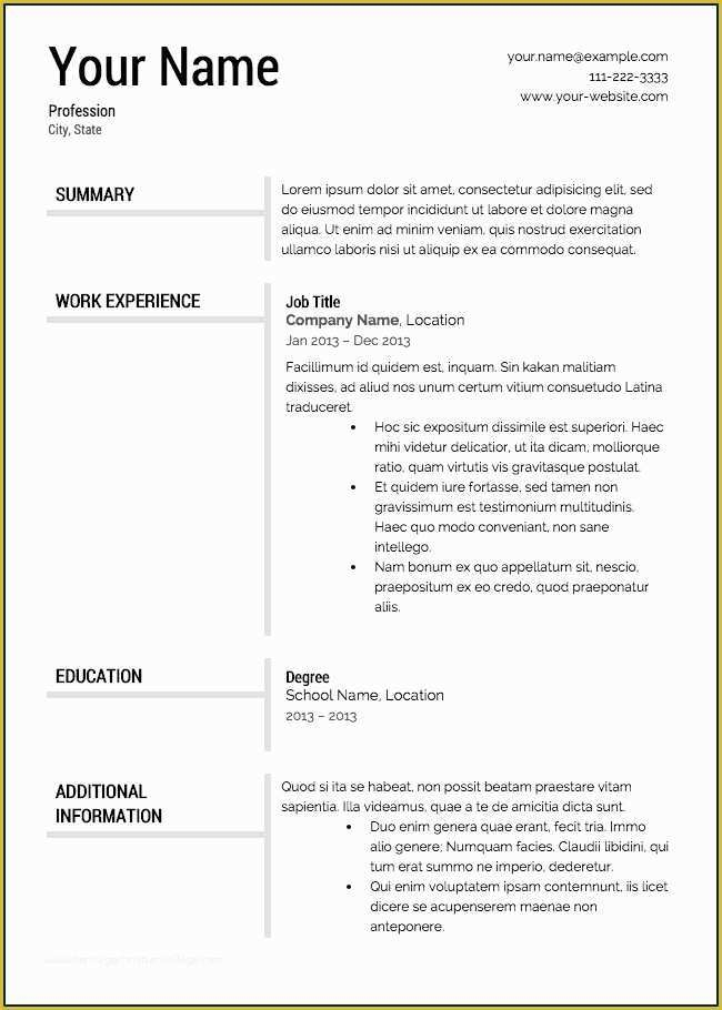Completely Free Printable Resume Templates Printable Vrogue co