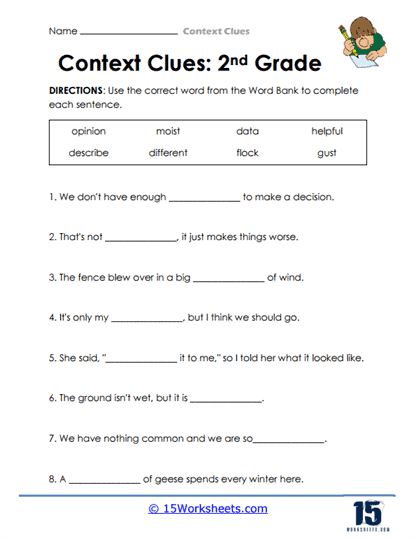 Context Clues Worksheets 15 Worksheets Worksheets Library