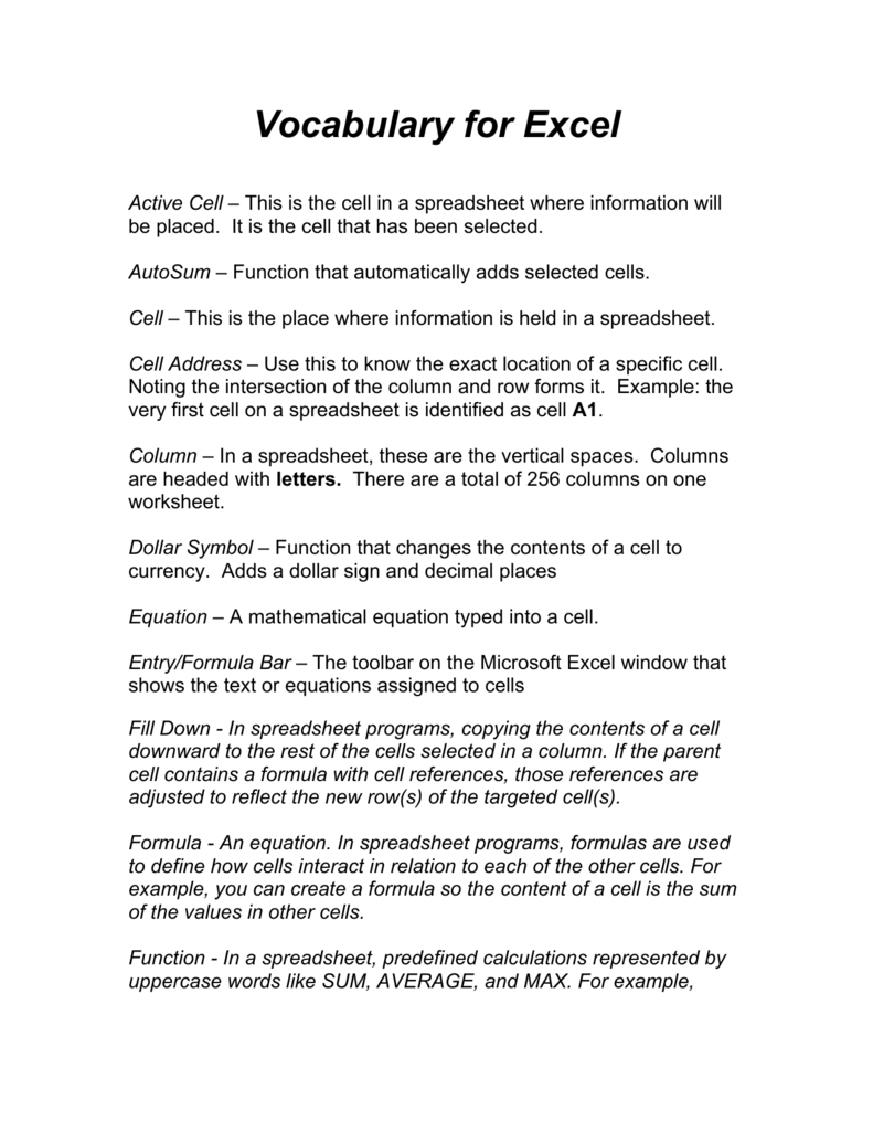 Correct Formula To Reference Cell A1 From Alpha Worksheet Printable