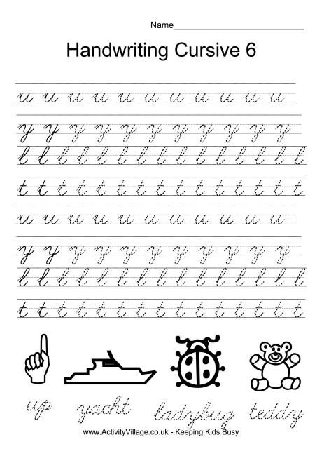 Cursive Handwriting Worksheets Adults Handwriting Worksheets