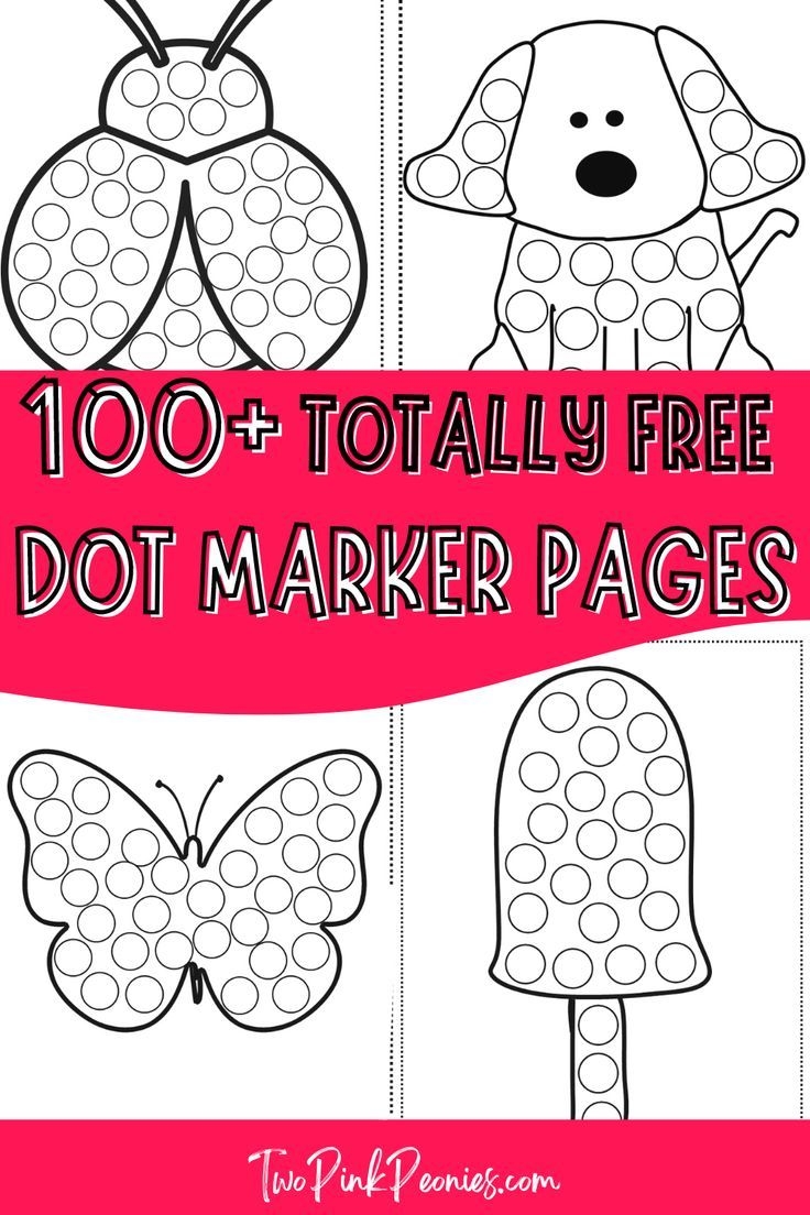 Dot Marker Printables Artofit