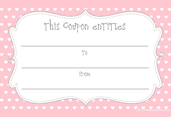 Downloadable Free Printable Coupon Template Printable Templates