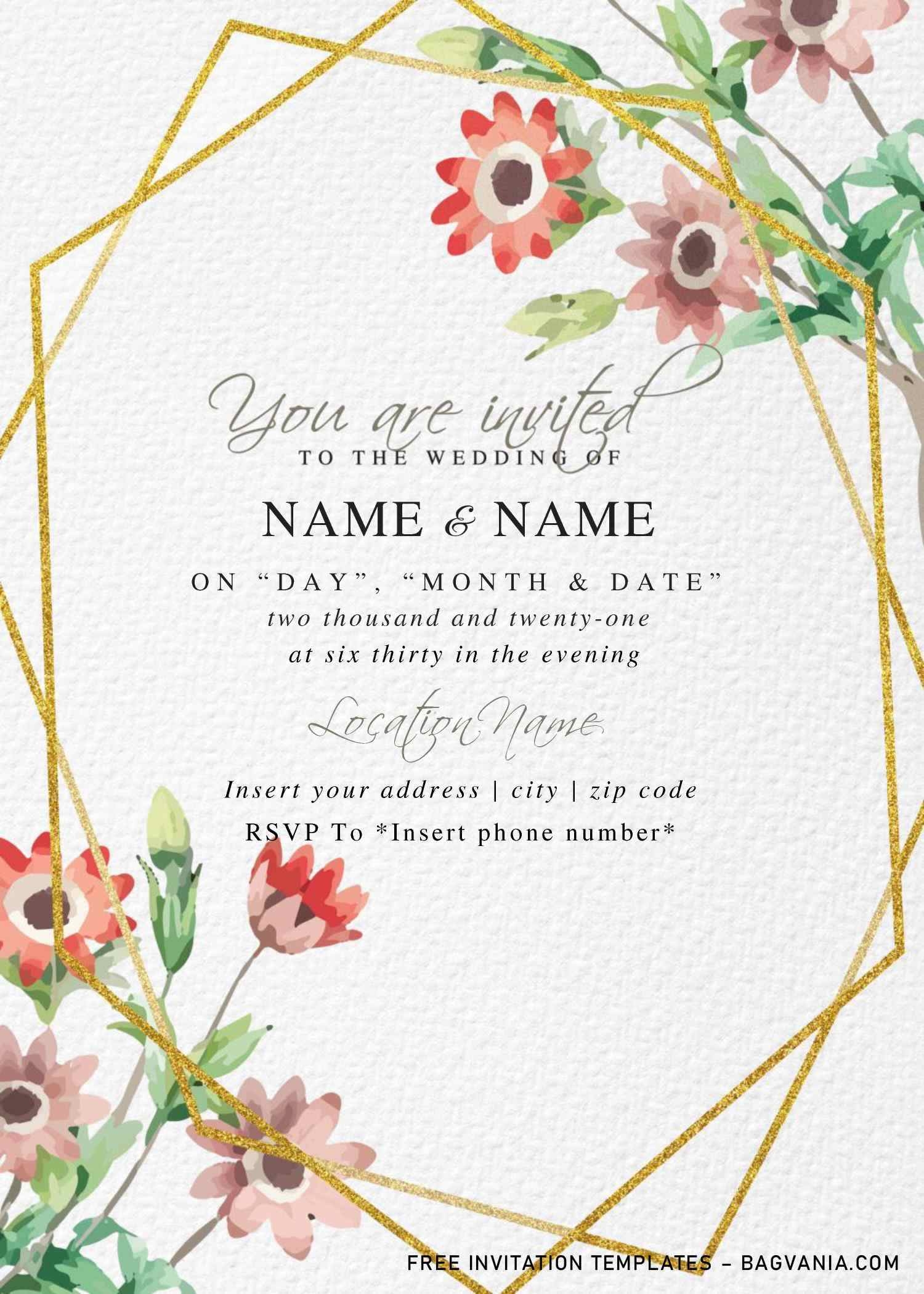 Editable E Invitation Templates 6 Templates Example Templates 