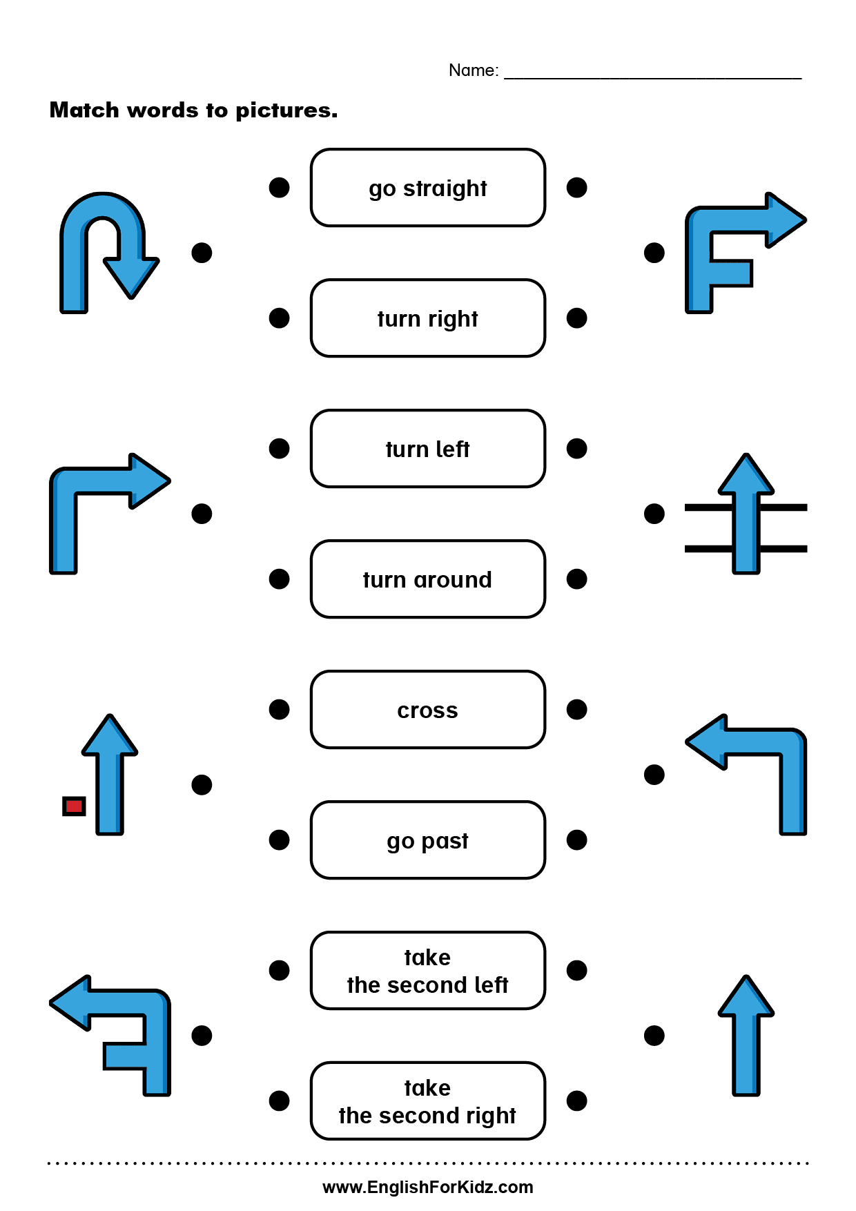 English For Kids Step By Step Asking For And Giving Directions 
