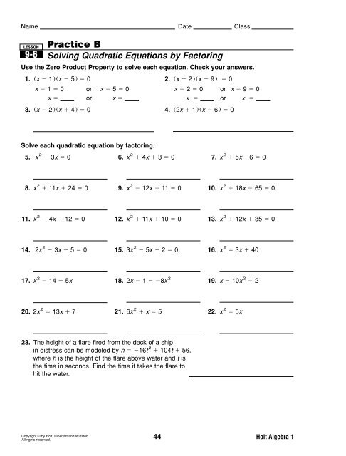 Factoring Quadratics Worksheet Doc Quadraticworksheet