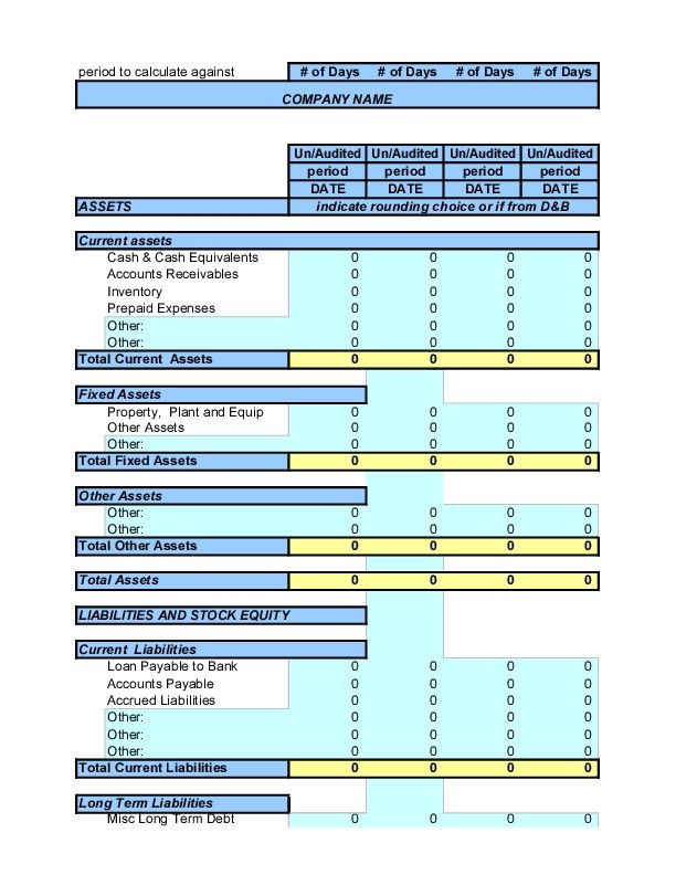 Financial Ratios Analysis Worksheet Excel Flevy Financial Ratio