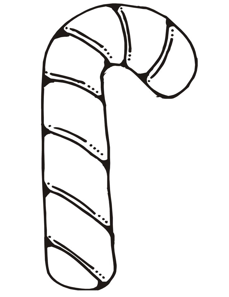 Free Candy Cane Template Printable Best Templates Resources