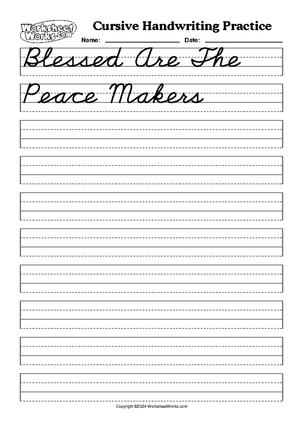 Free Custom Printable Handwriting Worksheet Templates Canva 