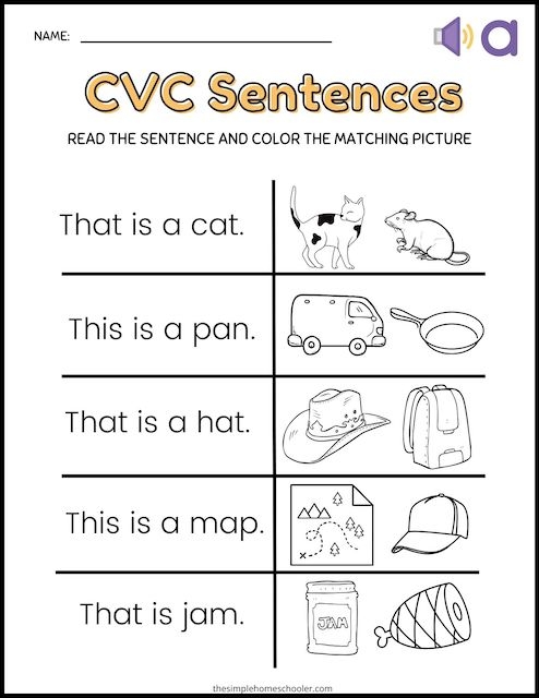 Free Cvc Kindergarten Worksheet Download Free Cvc Kindergarten 