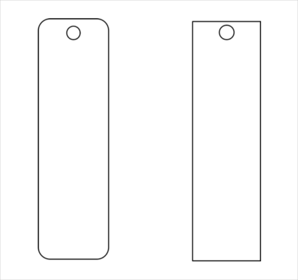 Free Editable Printable Bookmark Template Printable Templates