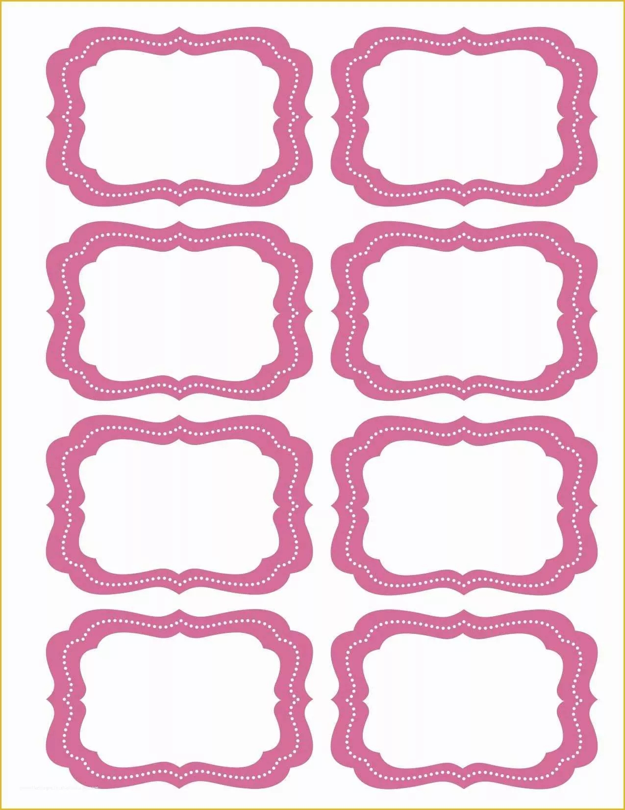 Free Label Design Templates Of Free Printable Bag Label Templates 