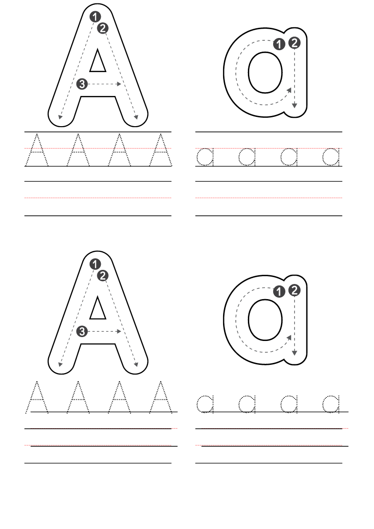 Free Letter A Preschool Worksheet Download Free Letter A Preschool 