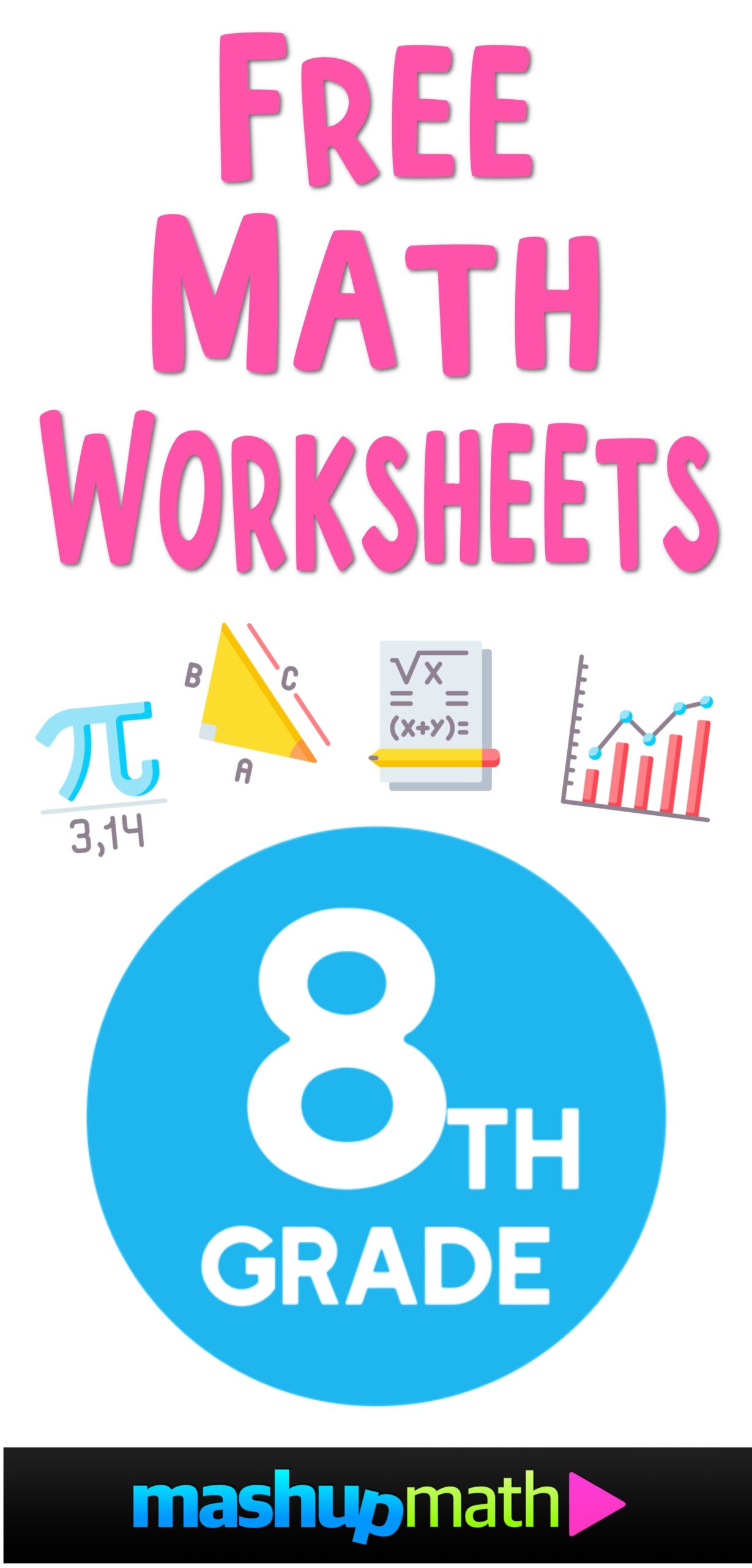 Free Math Worksheets Mashup Math