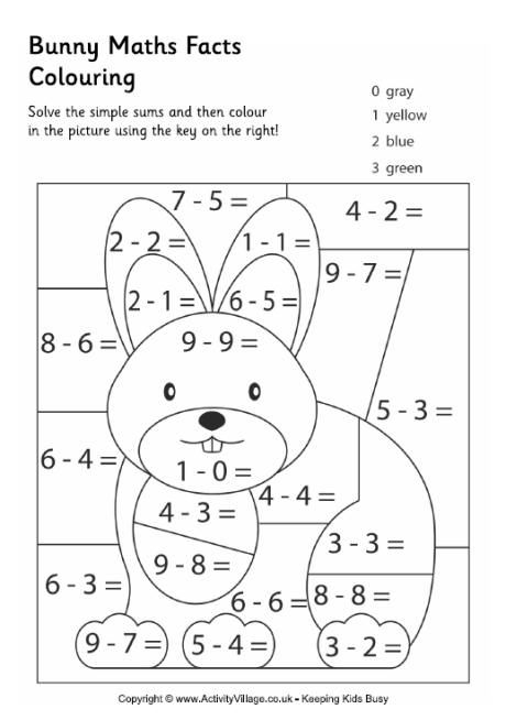Free Maths Colouring Sheets Ks2 Elmer Son 39 s Multiplication Worksheets