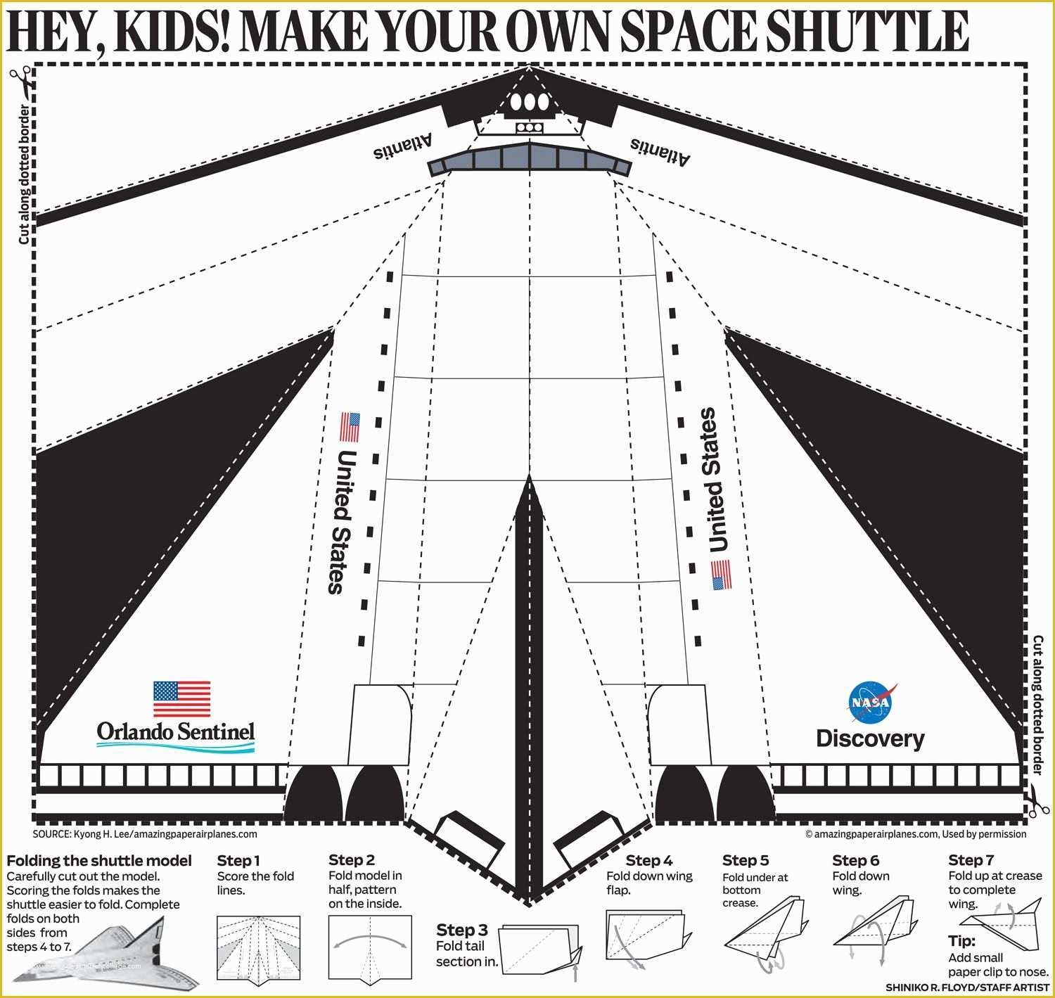 Free Paper Airplane Templates Of Paper Airplane Printable Template 