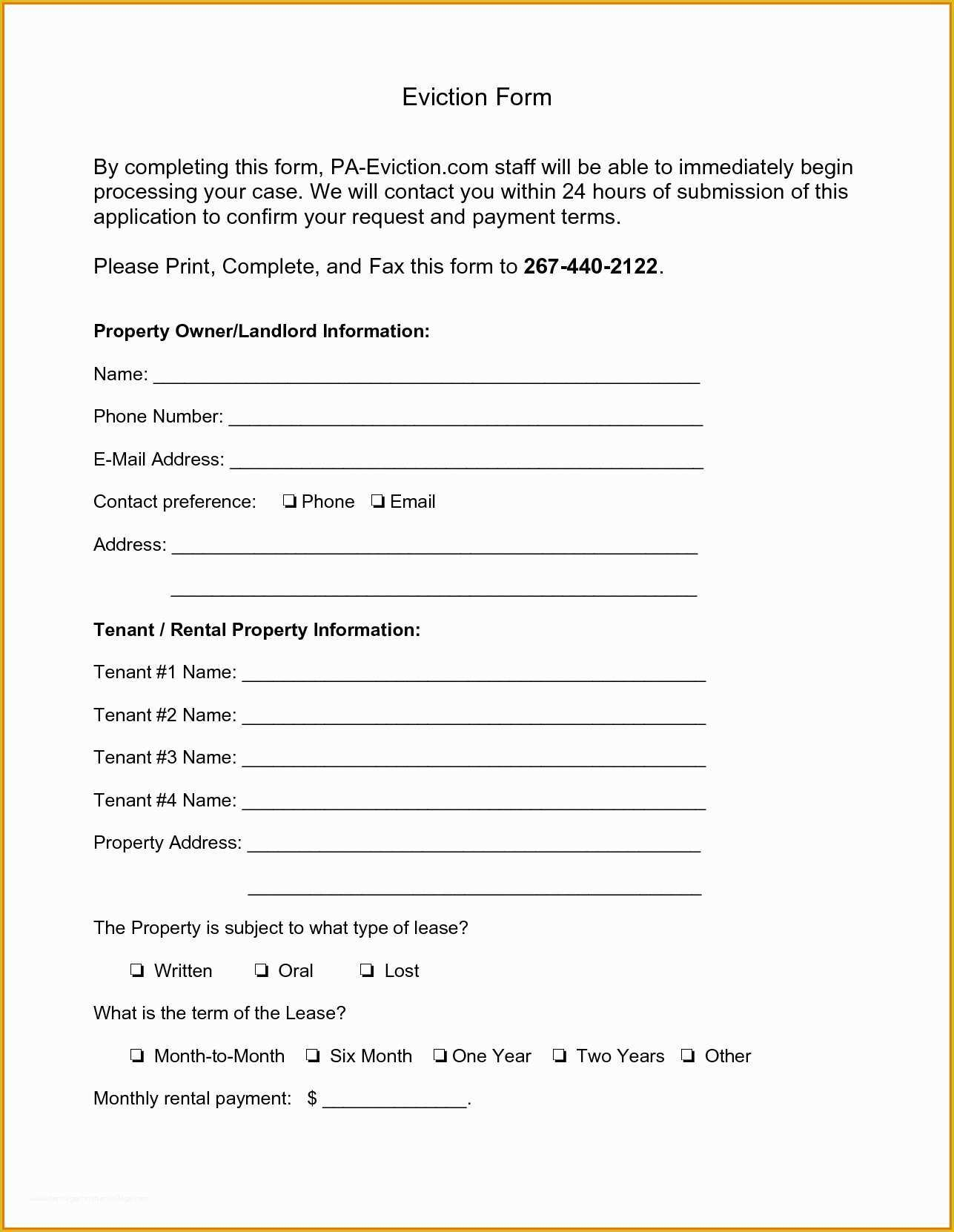 Free Printable 30 Day Eviction Notice Template Of Eviction Letter 