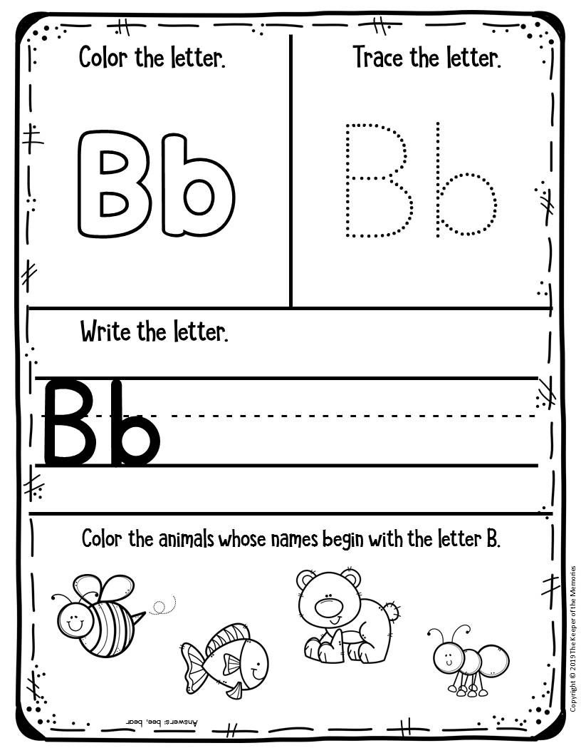 Free Printable Alphabet Worksheets Printable Worksheets