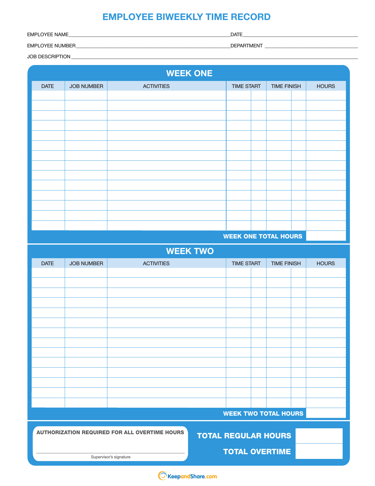 Free Printable Biweekly Timesheet Template Nisma Info