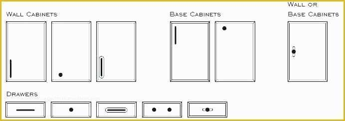 Free Printable Cabinet Hardware Template Of Kitchen Cabinet Hardware 