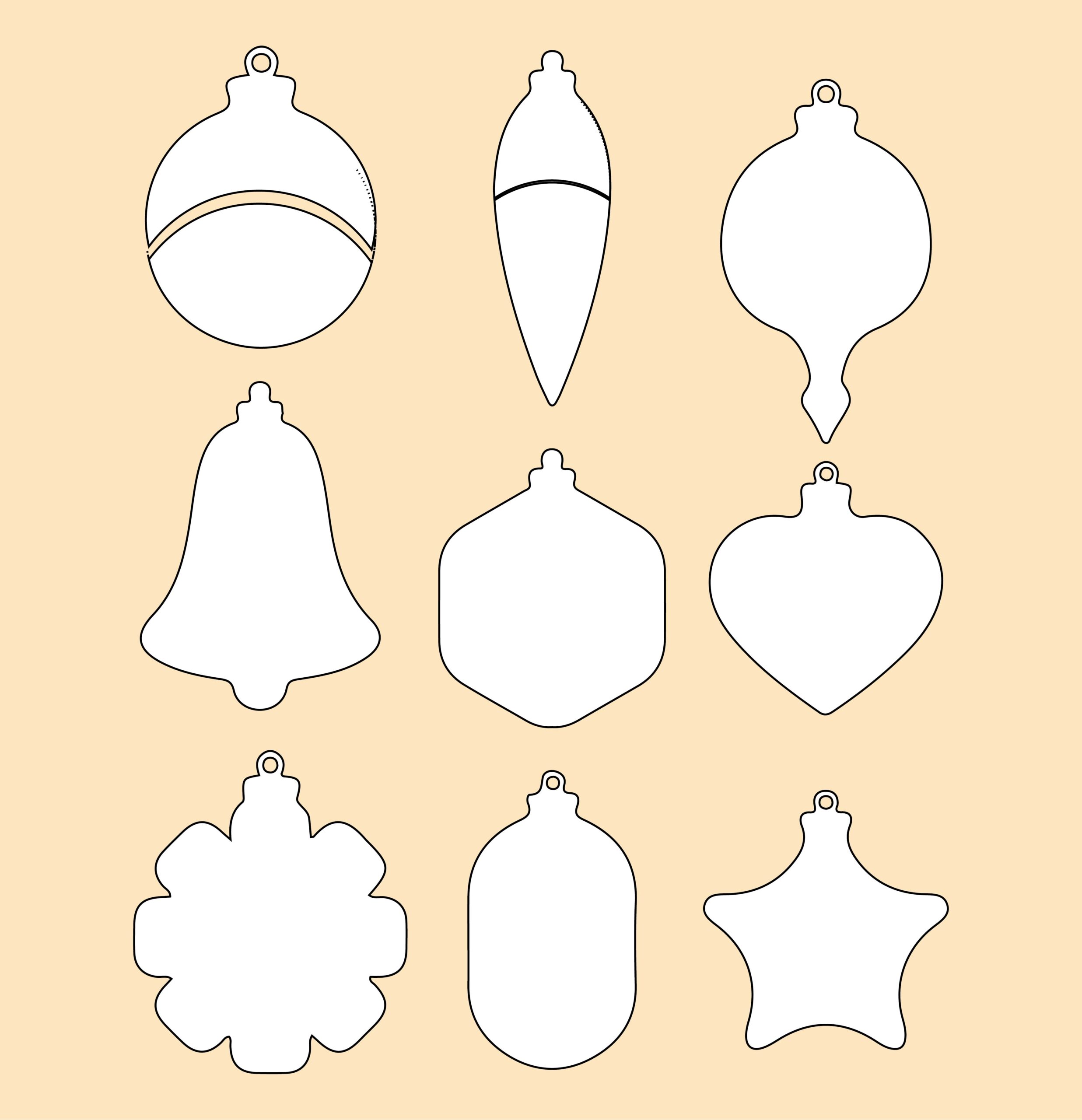 Free Printable Christmas Ornament Patterns Psoriasisguru