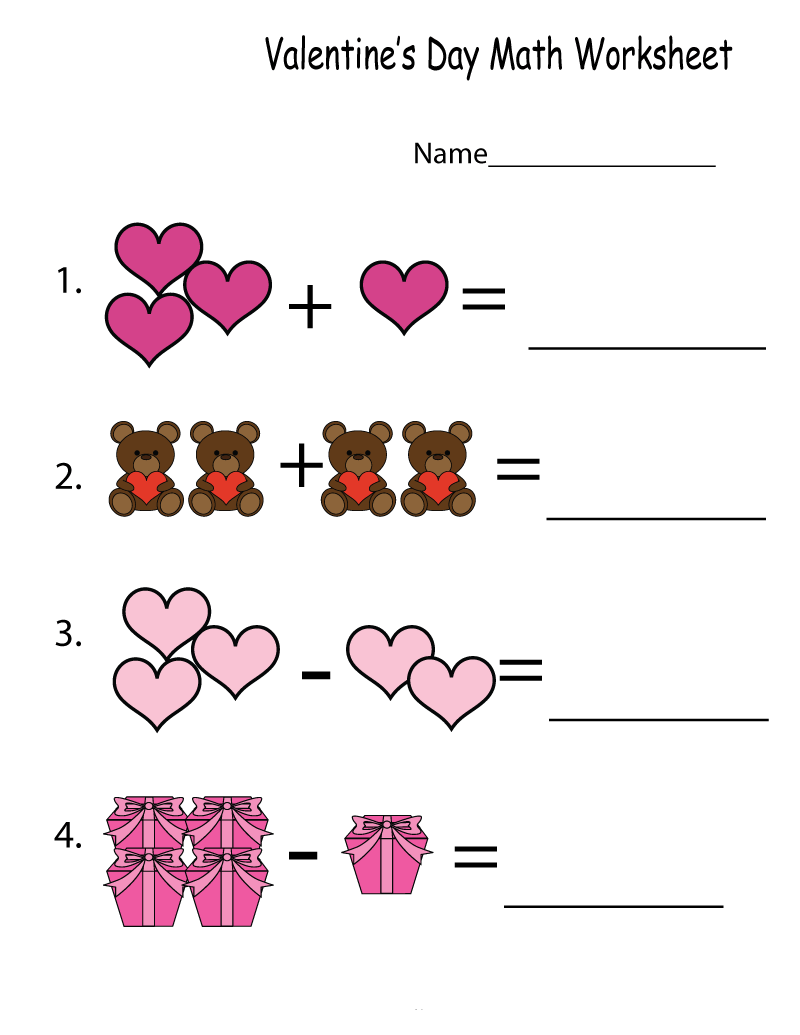 Free Printable Kindergarten Math Worksheets