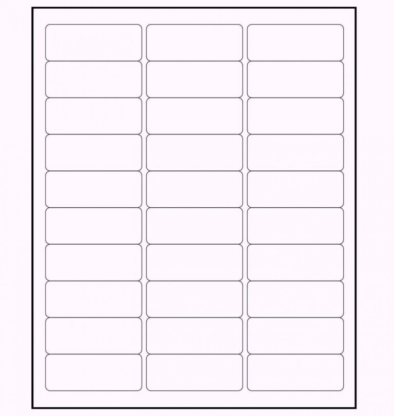 Free Label Templates Printable - Download Free Printable Templates