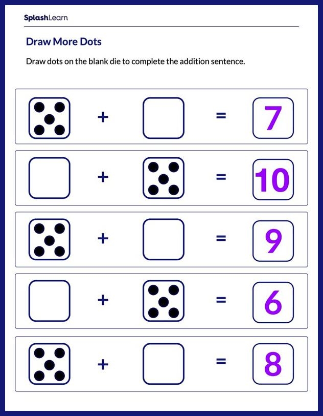 Free Printable Math Worksheets For Kids Online SplashLearn 