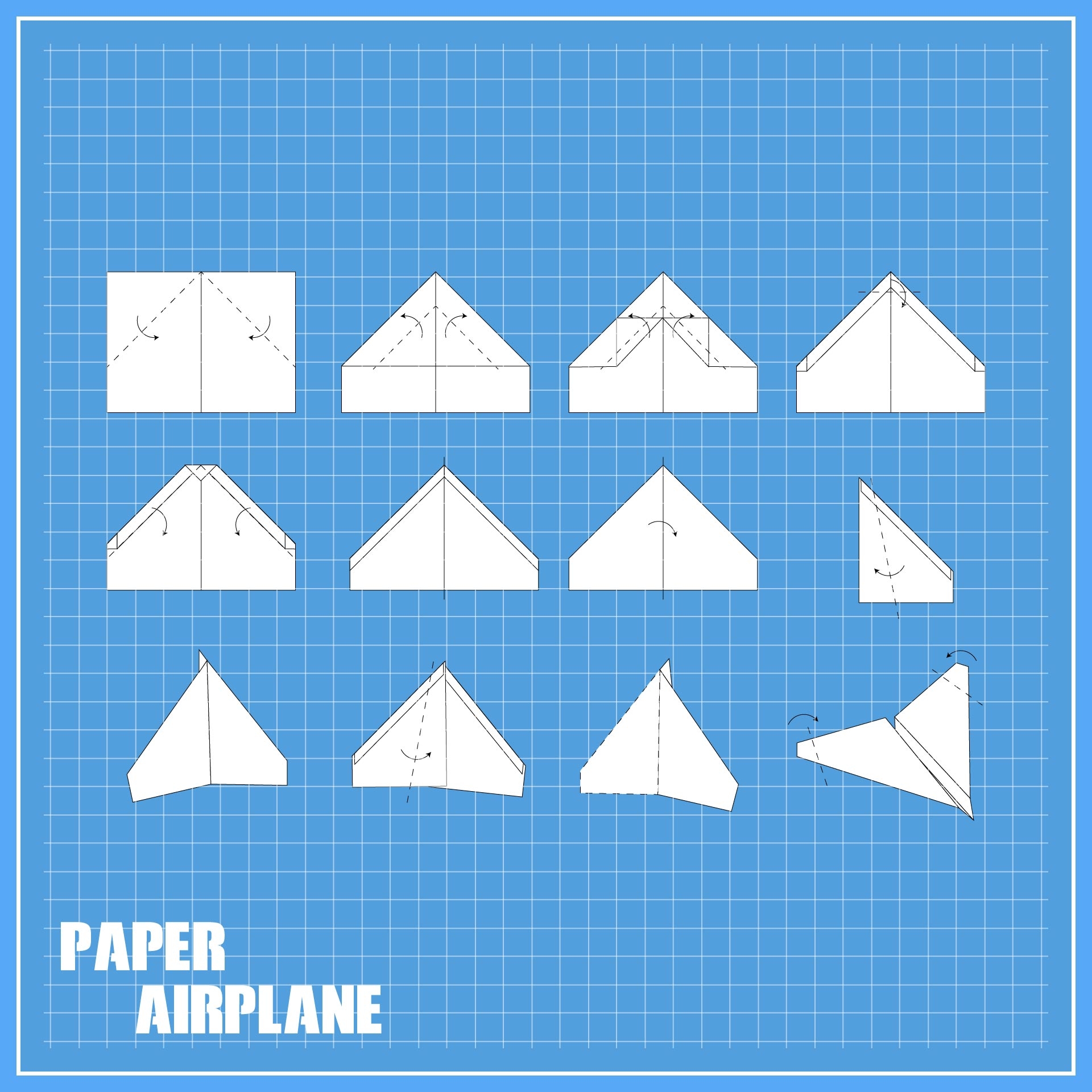 Free Printable Paper Airplane Templates Pdf Printable Online