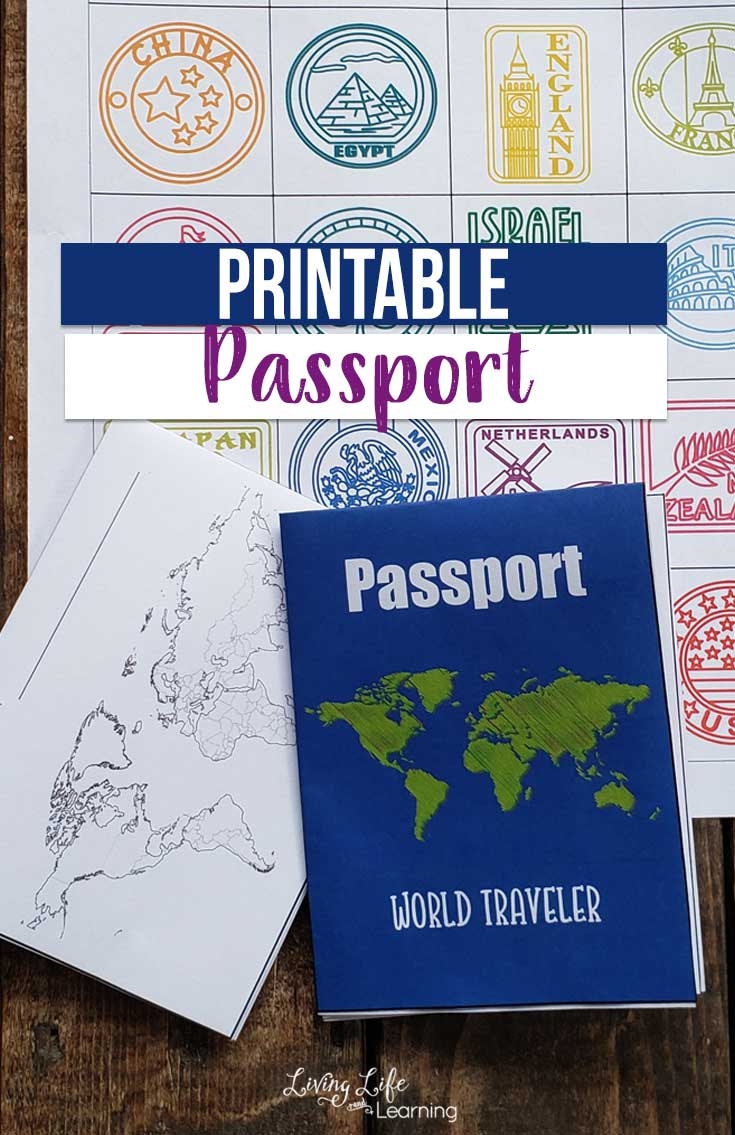 Free Printable Passport Template For Preschoolers Fre Vrogue co