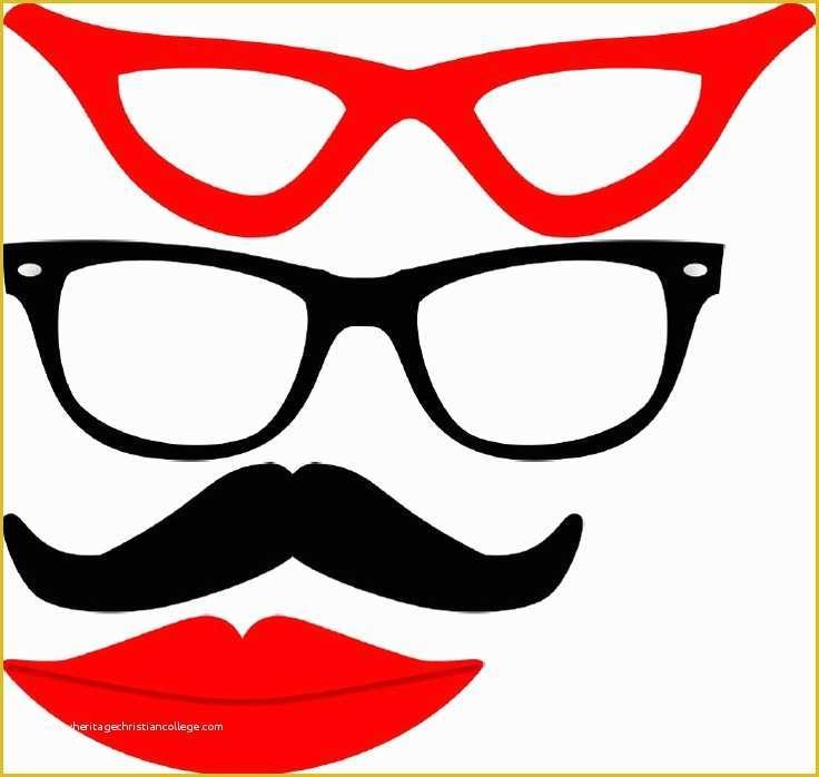 Free Printable Photo Booth Props Template Of Free Photo Booth Printable 