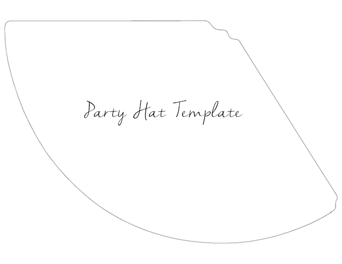 Free Printable Printable Party Hat Template Printable And Enjoyable 