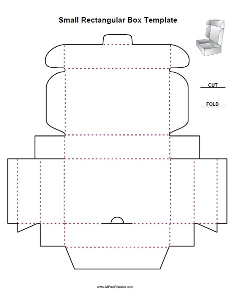 Free Printable Rectangle Box Template Free Printable Templates 21390 