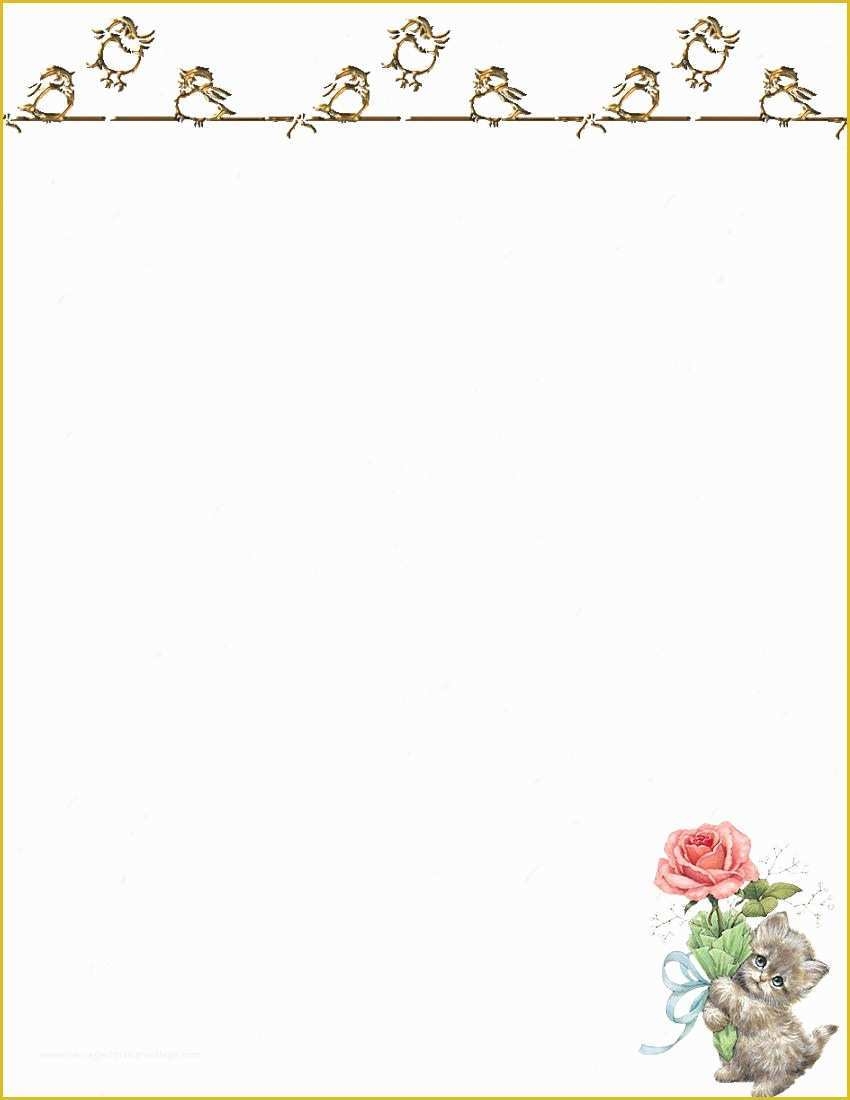 Free Printable Stationery Templates Of Best 20 Free Printable 