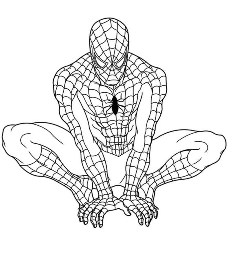 Free Printable Superhero Coloring Pages AlphabetWorksheetsFree