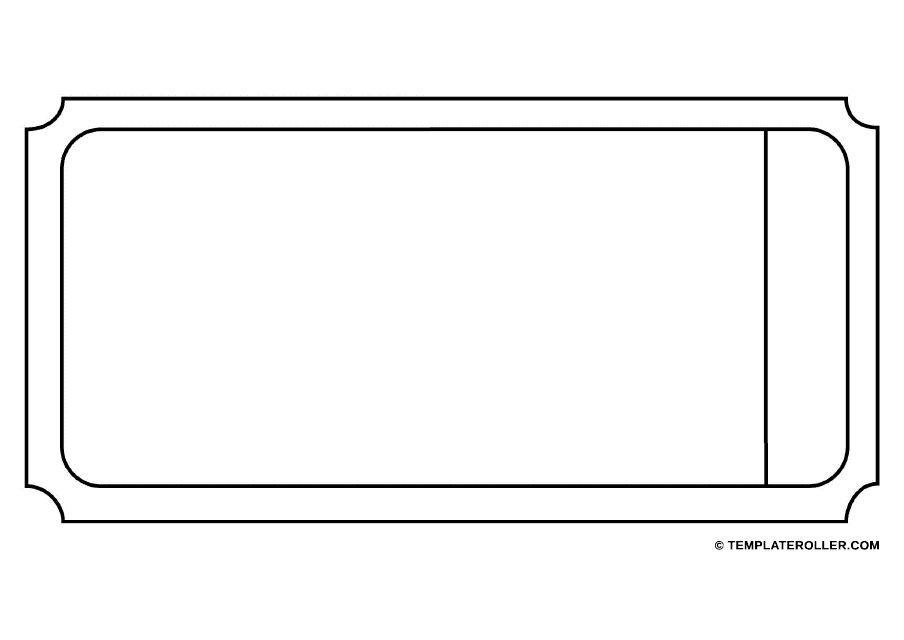 Free Printable Ticket Template Download Charlottefopt